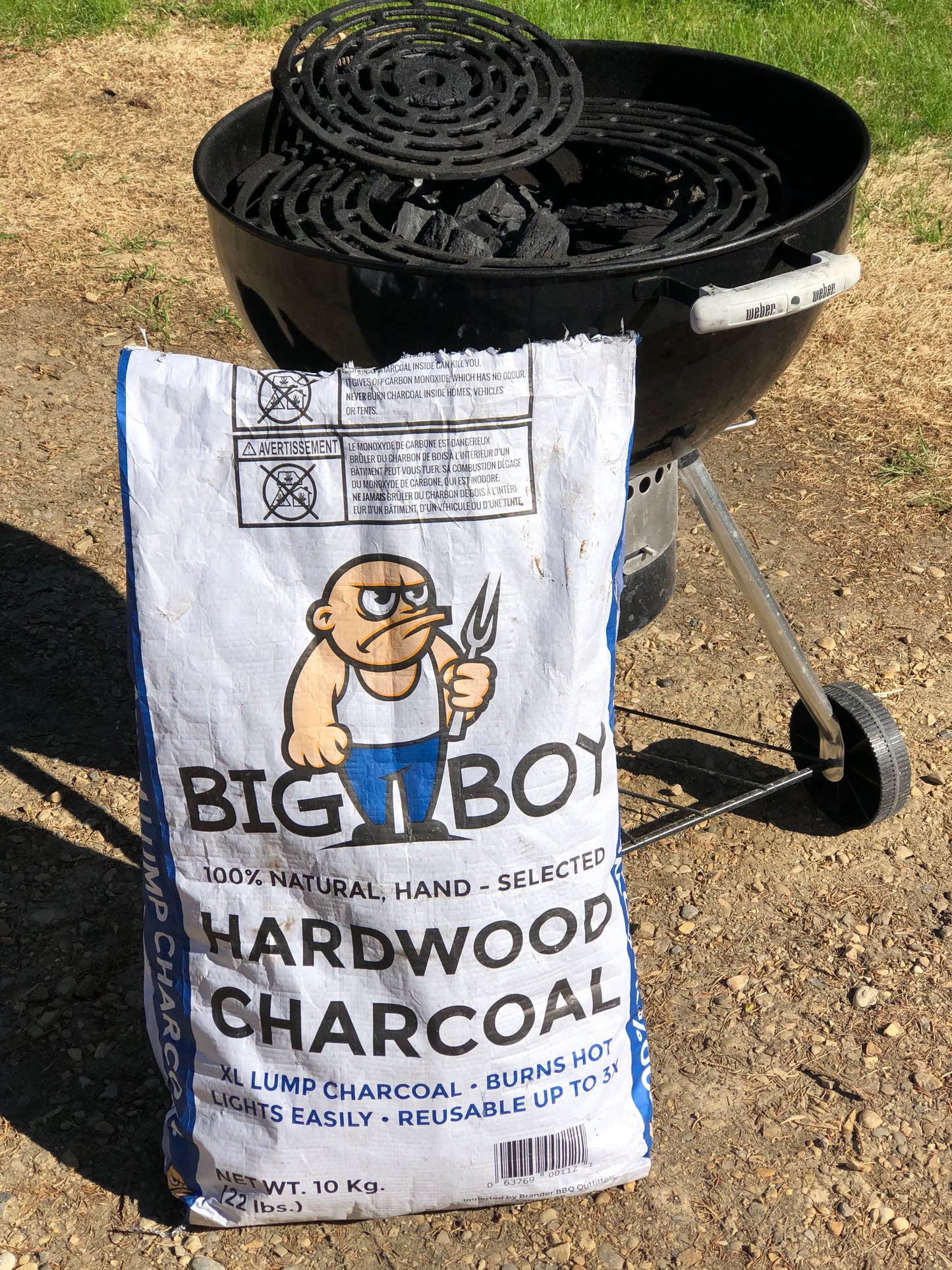 Big Boy 100% Natural Hardwood Charcoal