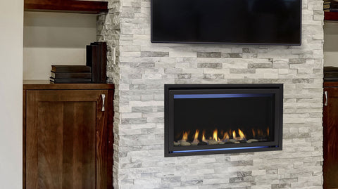 Majestic Jade Series Direct Vent Linear Gas Fireplace