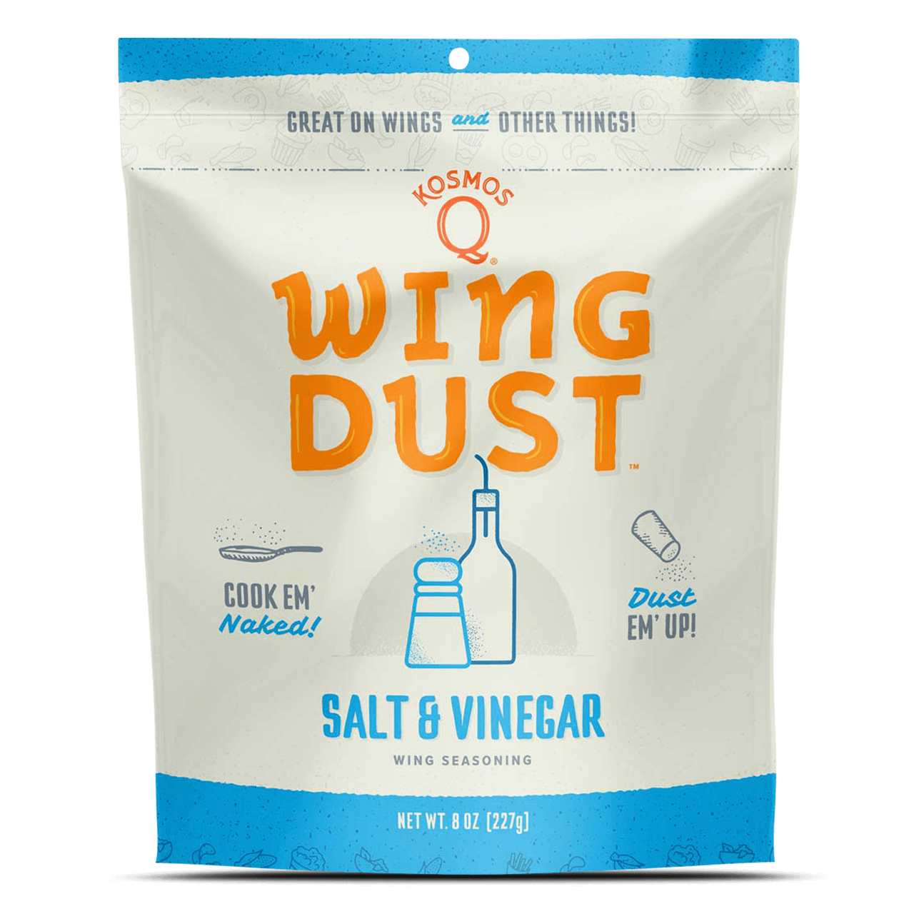 KOSMO'S Q Wing Dust - Salt & Vinegar