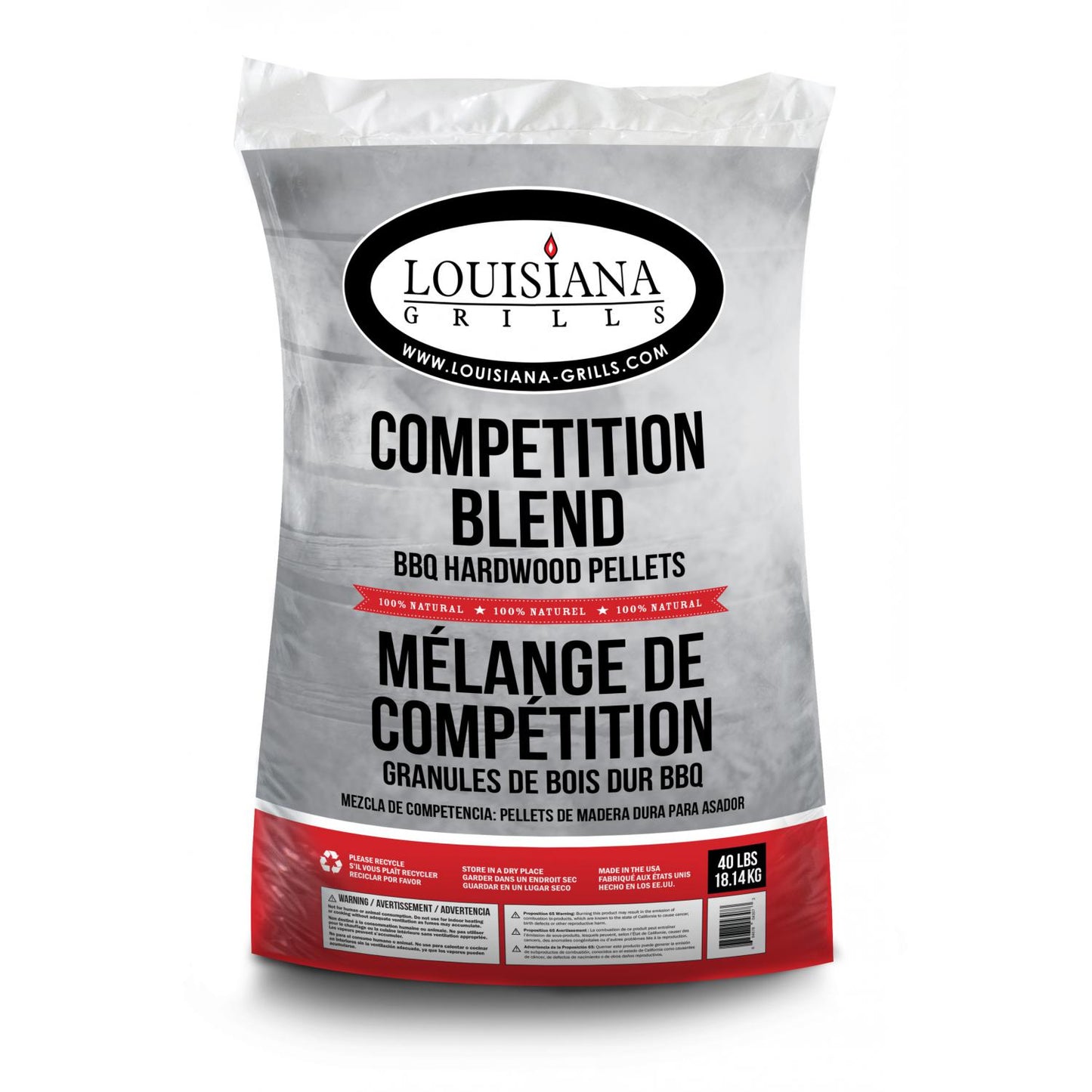 Louisiana Grills Wood Pellets - Competition Blend l Barbecues Galore