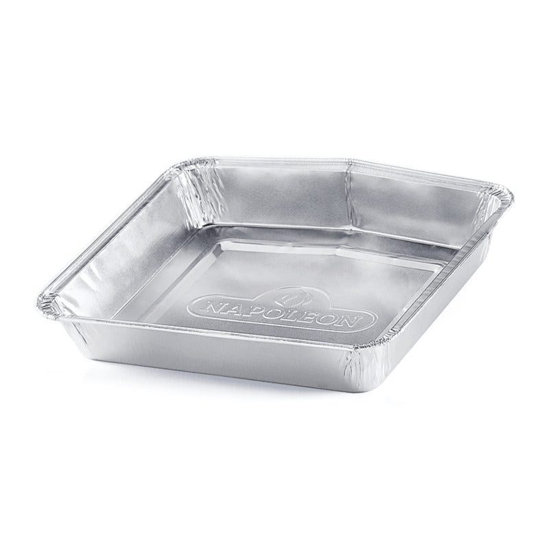 Napoleon 62006 Disposable Aluminum Grease Tray, Pack of 5 - Travel Q Series