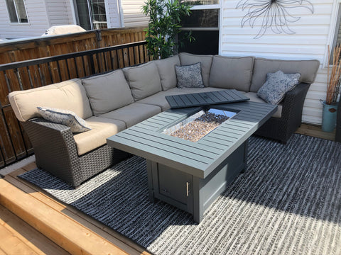 Napoleon Hampton PatioFlame Rectangular Fire Table