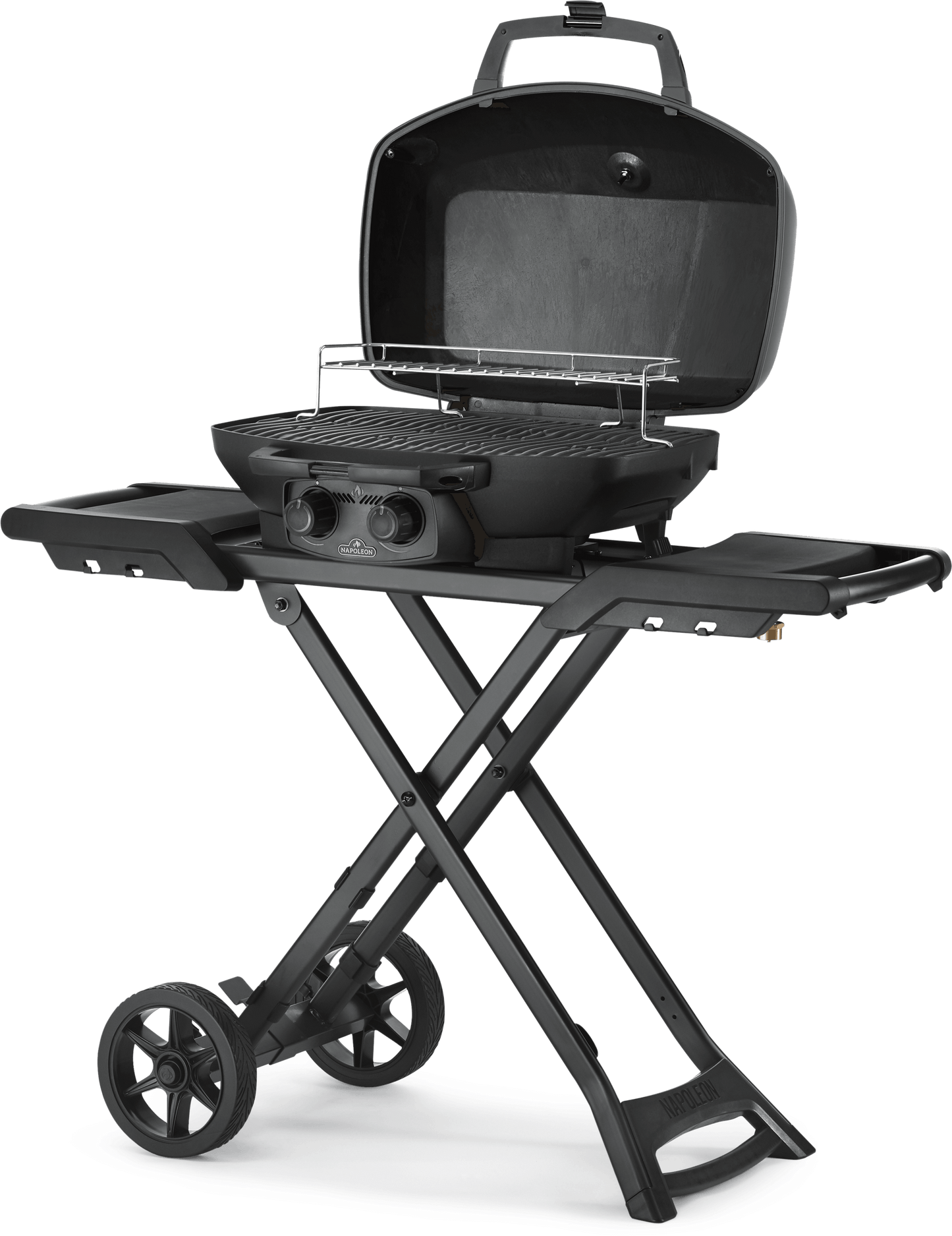 Napoleon Phantom TravelQ PRO285X Portable Gas Grill with Scissor Cart