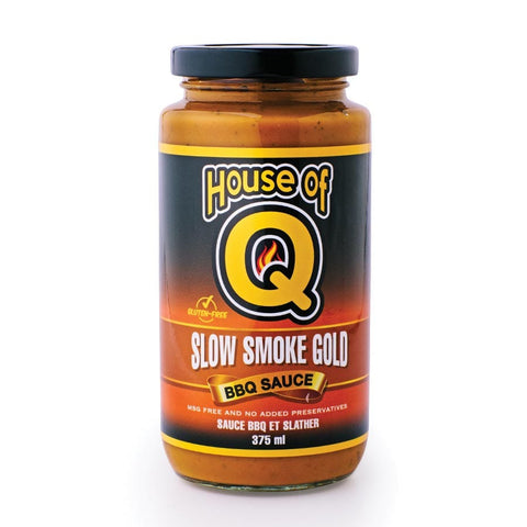House of Q Slow Smoke Gold Mustard BBQ Sauce & Slather
