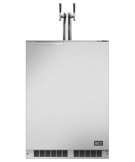 DCS 24" Outdoor Beer Dispenser - Dual Tap | Available to order with Barbecues Galore: Burlington, Oakville, Etobicoke & Calgary.
