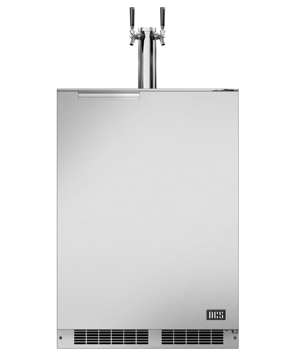 DCS 24" Outdoor Beer Dispenser - Dual Tap | Available to order with Barbecues Galore: Burlington, Oakville, Etobicoke & Calgary.