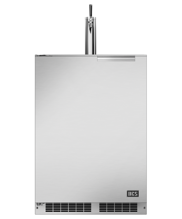 DCS 24" Outdoor Beer Dispenser - Single Tap - Right Door Hinge | Available at Barbecues Galore: Burlington, Oakville, Etobicoke & Calgary.