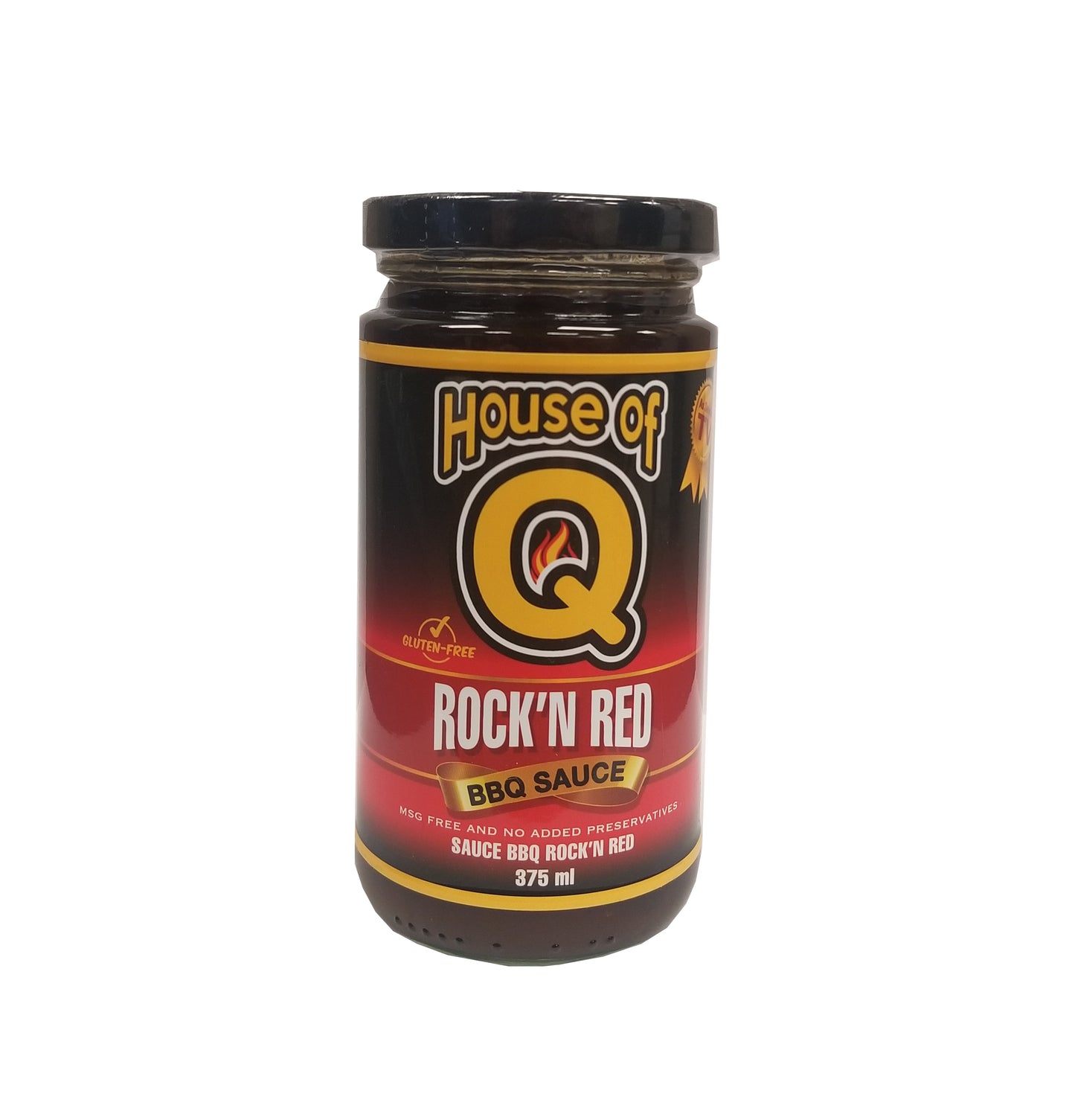 House of Q Rock N' Red BBQ Sauce | Available with Barbecues Galore. Stop by any of our 5 locations for all of your sauce, rubs, and accessory needs. Located in Burlington, Oakville, Etobicoke & Calgary.