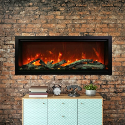 Amantii Symmetry Series 50" Extra Tall Built-In Electric Fireplace l Barbecues GaloreAmantii Symmetry Series 50" Extra Tall Built-In Electric Fireplace