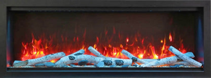 Amantii Symmetry Series 60" Extra Tall Built-In Electric Fireplace l Barbecues Galore