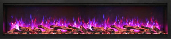 Amantii Symmetry Series 74" Extra Tall Built-In Electric Fireplace