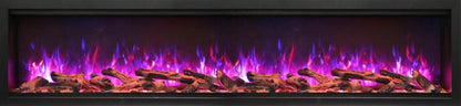 Amantii Symmetry Series 88" Extra Tall Built-In Electric Fireplace l Barbecues Galore l Barbecues Galore