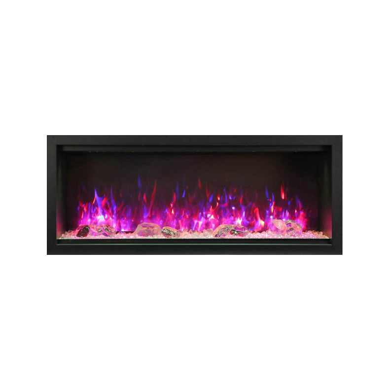 Amantii Symmetry Series 50" Extra Tall Built-In Electric Fireplace l Barbecues GaloreAmantii Symmetry Series 50" Extra Tall Built-In Electric Fireplace