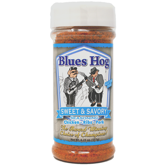 Blues Hog seasonings are gluten free and award-winning. Crisp up any cook and pile on the flavour with even the smallest of these powerful seasonings. Shop our unique collection of local and flavourful sauces and rubs at Barbecues Galore in Toronto, Oakville, Burlington and Calgary.  