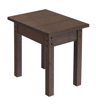 CRP Small Rectangular Table - Chocolate