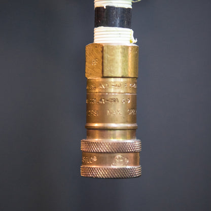 3/8" Natural Gas Quick Disconnect Coupler - CSA Approved
