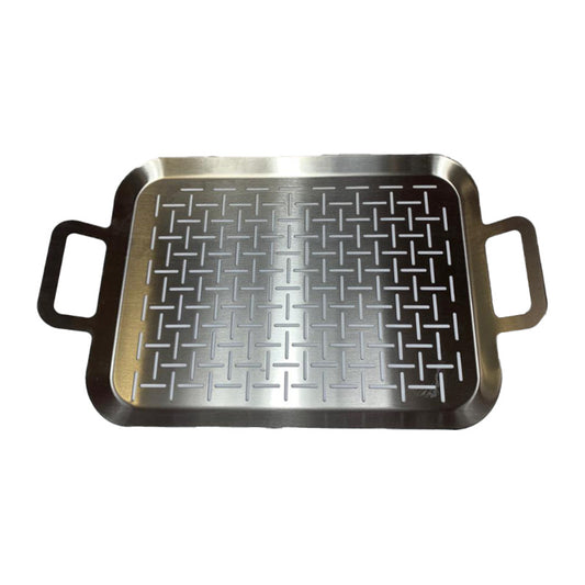 Brander T-Topper Grill Topper - Stainless Steel Grill Pan