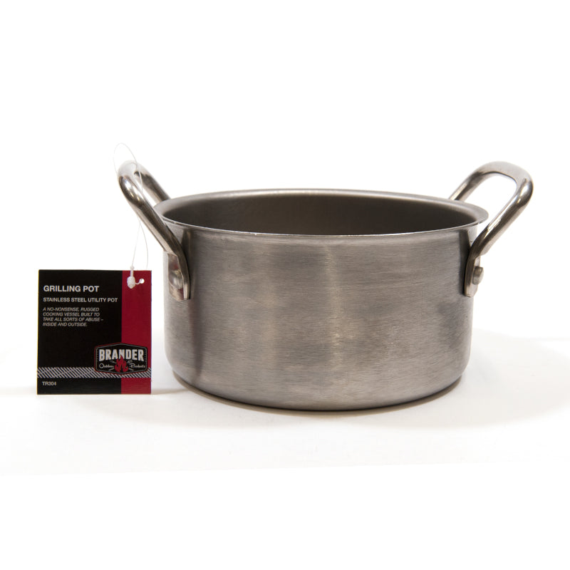 Brander Stainless Steel Pot