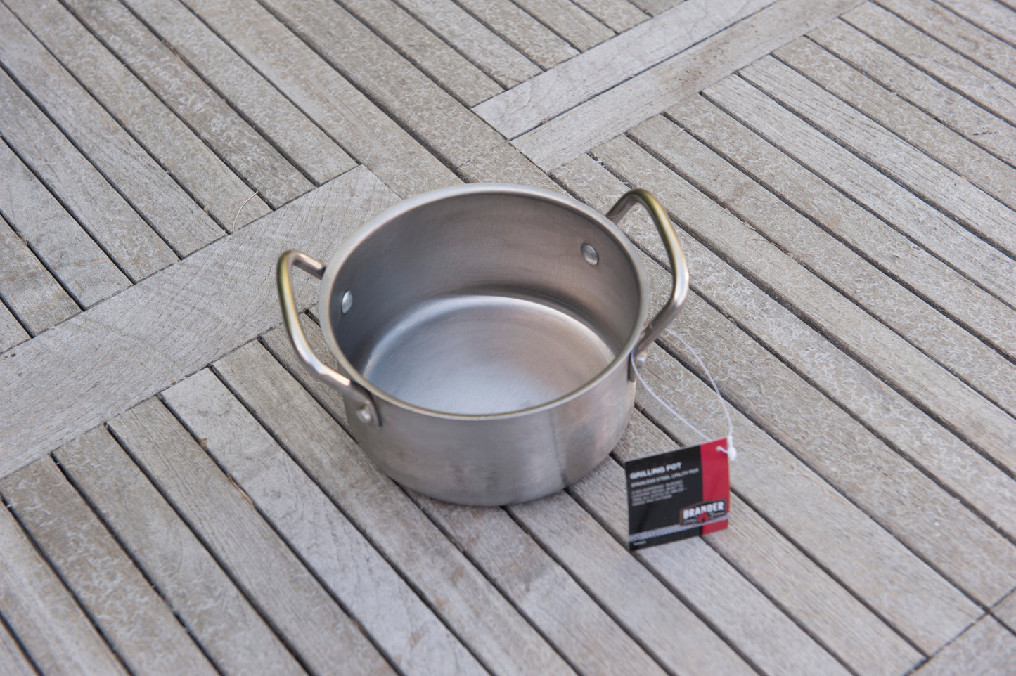 Brander Stainless Steel Pot