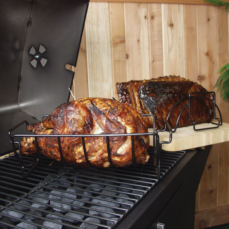 Brander Ribbit The Reversible Rib and Roast Rack – Barbecues Galore