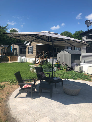 TREASURE GARDEN AKZP13 PLUS CANTILEVER - OCTAGON SERIES - 13 FT