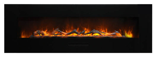 Amantii 60" Flush Mount Electric Fireplace l Barbecues Galore