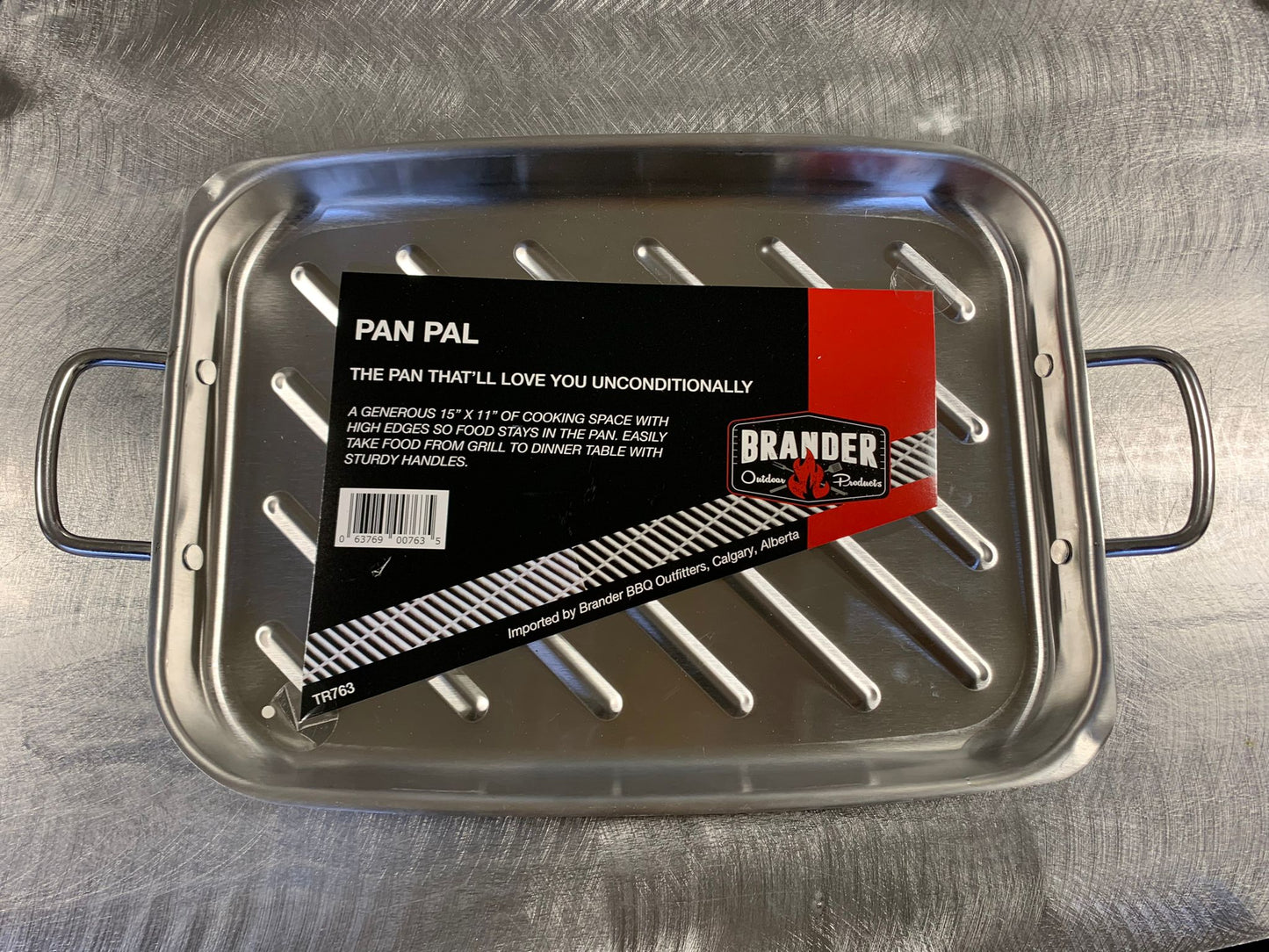 The Brander Pan Pal - Dishwasher-safe Grill Pan