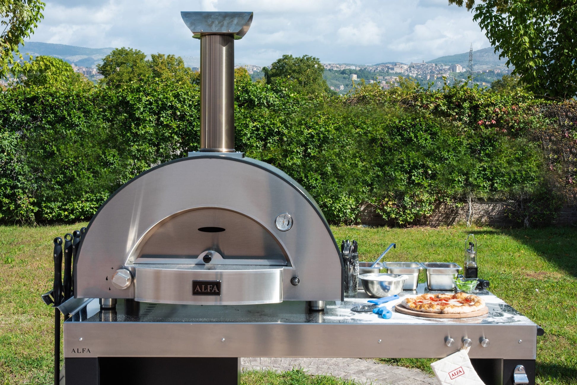 Alfa Outdoor Cooking > Pizza Ovens Alfa Classico 2 Pizze Pizza Oven