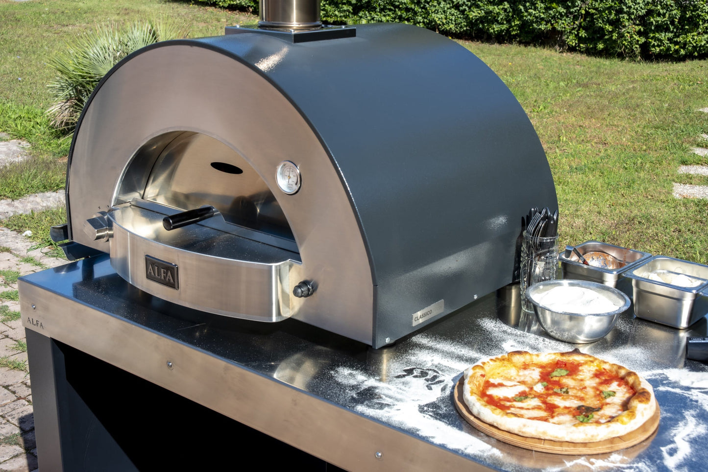 Alfa Outdoor Cooking > Pizza Ovens Alfa Classico 2 Pizze Pizza Oven