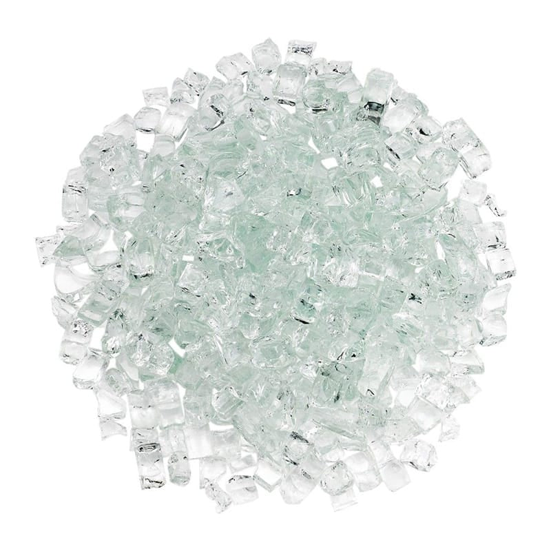 American Fireglass Outdoor Living > Firepits > Gas Firepits > Firepit Accessories Clear American Fireglass Replacement Firepit Glass