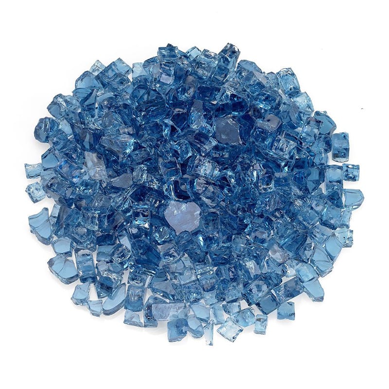American Fireglass Outdoor Living > Firepits > Gas Firepits > Firepit Accessories Pacific Blue American Fireglass Replacement Firepit Glass