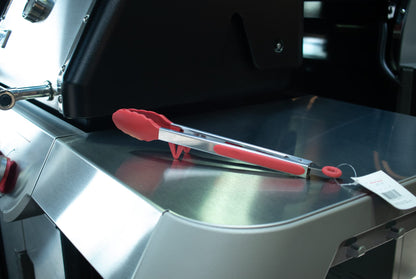 Barbecues Galore Barbecue Accessories > Tools & Gadgets > Tongs Brander Two-to-Tongo - Silicone Grip Tongs with Feet to Stand