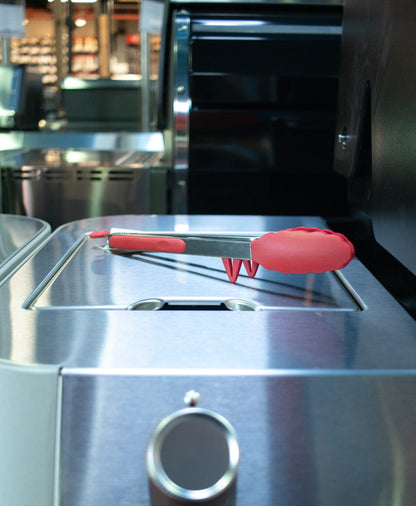 Barbecues Galore Barbecue Accessories > Tools & Gadgets > Tongs Brander Two-to-Tongo - Silicone Grip Tongs with Feet to Stand