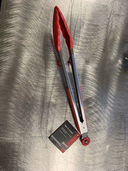 Barbecues Galore Barbecue Accessories > Tools & Gadgets > Tongs Brander Two-to-Tongo - Silicone Grip Tongs with Feet to Stand
