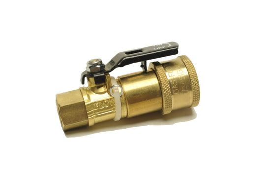Barbecues Galore Barbecue Parts > Hoses & Fittings > Fittings 1/4" RV Liquid Propane Quick Disconnect Coupler