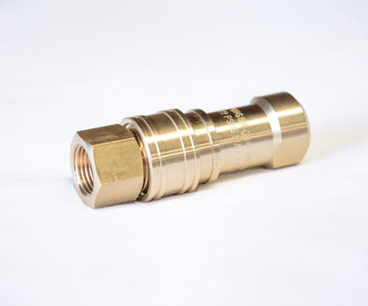 Barbecues Galore Barbecue Parts > Hoses & Fittings > Fittings 3/8" Natural Gas Quick Disconnect Coupler - CSA Approved