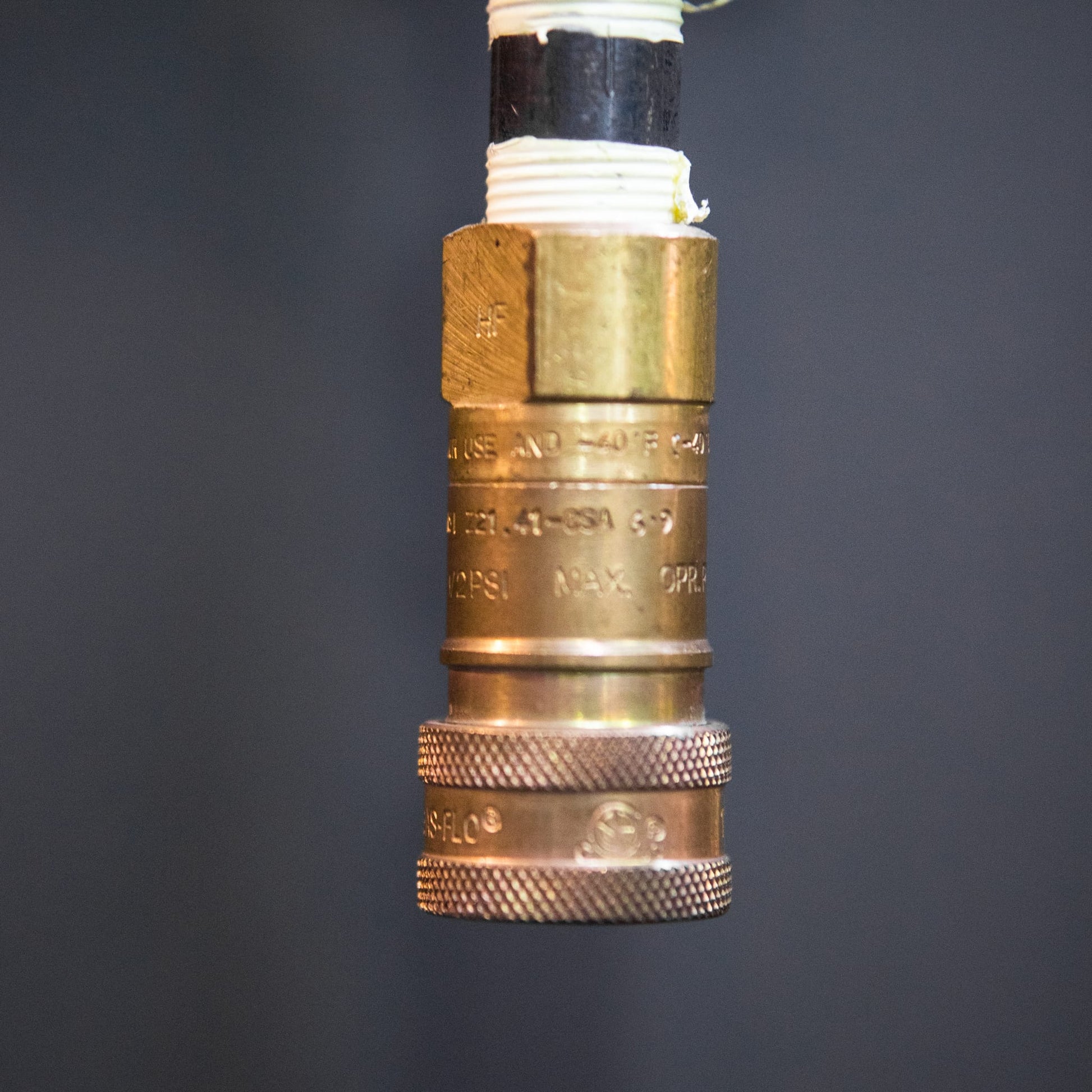 Barbecues Galore Barbecue Parts > Hoses & Fittings > Fittings 3/8" Natural Gas Quick Disconnect Coupler - CSA Approved