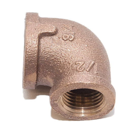 Barbecues Galore Barbecue Parts > Hoses & Fittings > Fittings Brass Fitting - 100ED 1/2" Female to 3/4" Female Pipe Thread Elbow