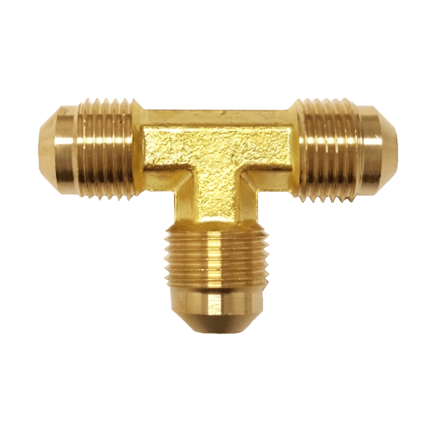 Barbecues Galore Barbecue Parts > Hoses & Fittings > Fittings Brass Fitting - 446 3/8" Male Flare Union Tee