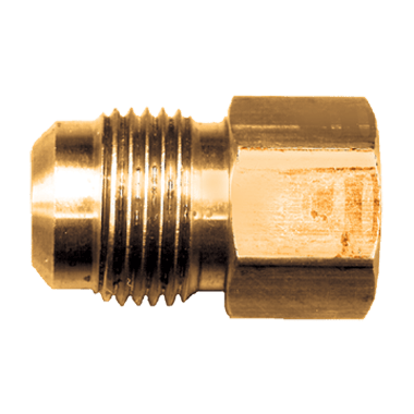 Barbecues Galore Barbecue Parts > Hoses & Fittings > Fittings Brass Fitting - 468D 1/2" Male Flare to 1/2" Female Pipe Thread