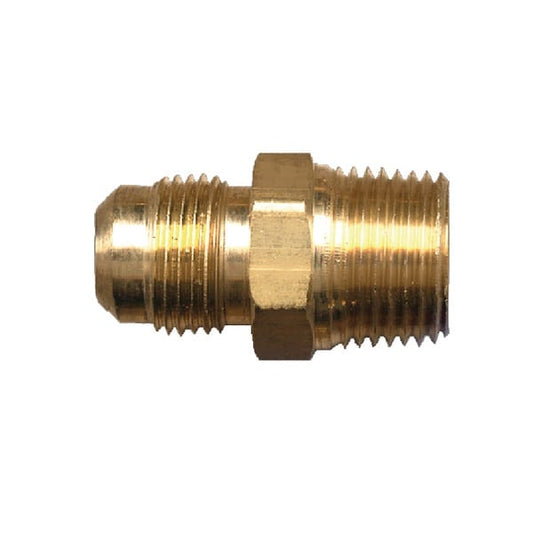 Barbecues Galore Barbecue Parts > Hoses & Fittings > Fittings Brass Fitting - 486C 3/8" Male Flare to 3/8" Male Pipe Thread