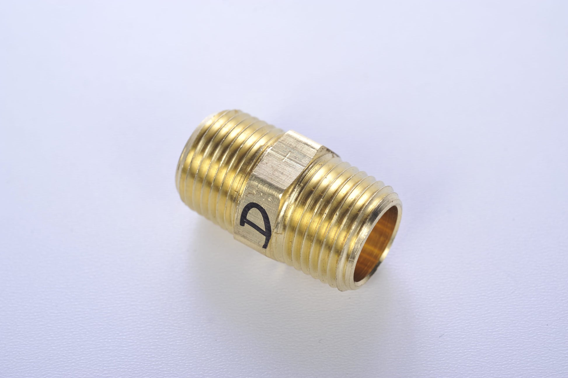 Barbecues Galore Barbecue Parts > Hoses & Fittings > Fittings Brass Fitting - HMPHMP 1/2" Male to 1/2" Male Pipe Thread