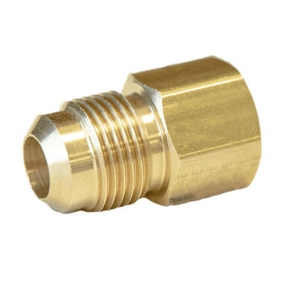 Barbecues Galore Barbecue Parts > Hoses & Fittings > Fittings Brass Fitting - TMFTFP 3/8" Male Flare to 3/8" Female Pipe Thread
