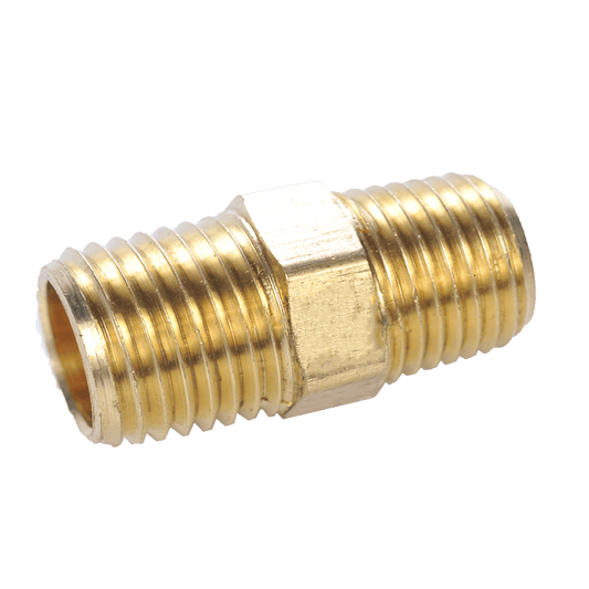 Barbecues Galore Barbecue Parts > Hoses & Fittings > Fittings Brass Fitting - TMPTMP 3/8" Male to 3/8" Male Pipe Thread