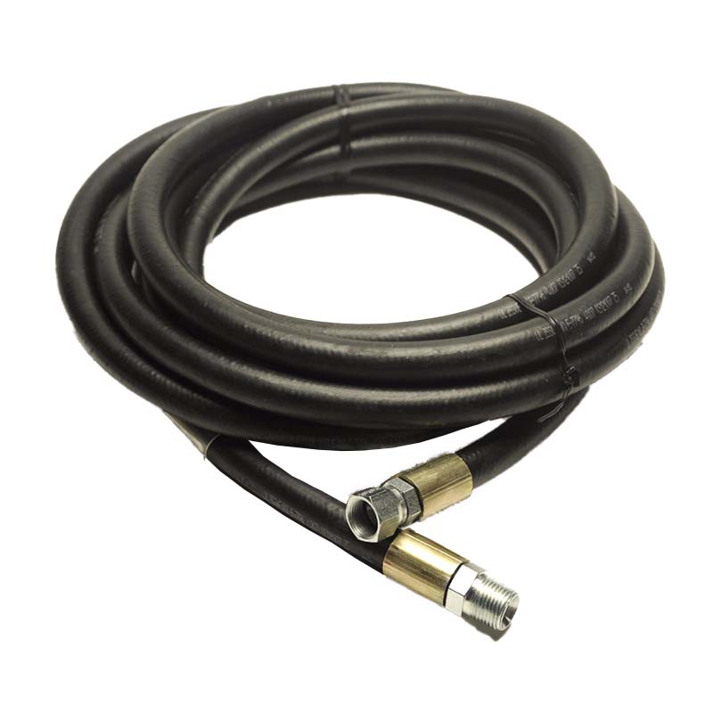 Barbecues Galore Barbecue Parts > Hoses & Fittings > Hoses 10 Feet 1/2” NG/LP Hose Male Pipe Thread To Female Flare - CSA Approved