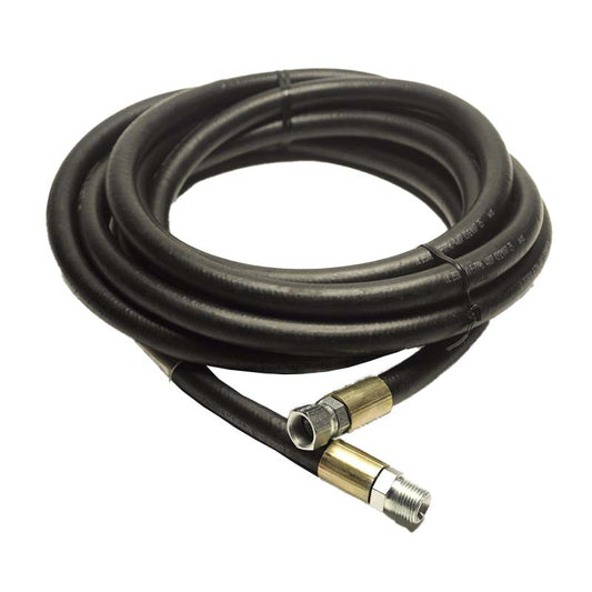 Barbecues Galore Barbecue Parts > Hoses & Fittings > Hoses 10 Feet 1/2” NG/LP Hose Male Pipe Thread To Female Flare - CSA Approved