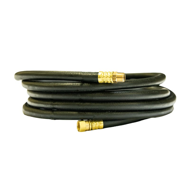 Barbecues Galore Barbecue Parts > Hoses & Fittings > Kits 15 Feet / 3/8" 3/8 or 1/2 Inch NG / LP Hose with Quick Disconnect Fittings Kit - CSA Approved