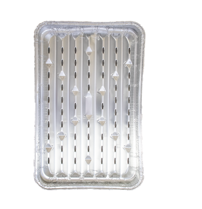 ALCAN Non-Stick BBQ Buddy Aluminum Tray (pack of 5)