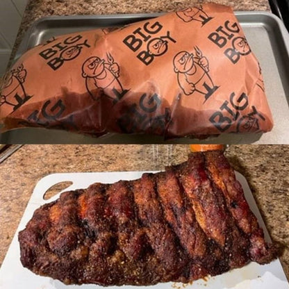 Big Boy Barbecue Accessories > Food Preparation > Butcher Paper & Twine Big Boy Rose Gold Smoking Paper - 24" x 150'