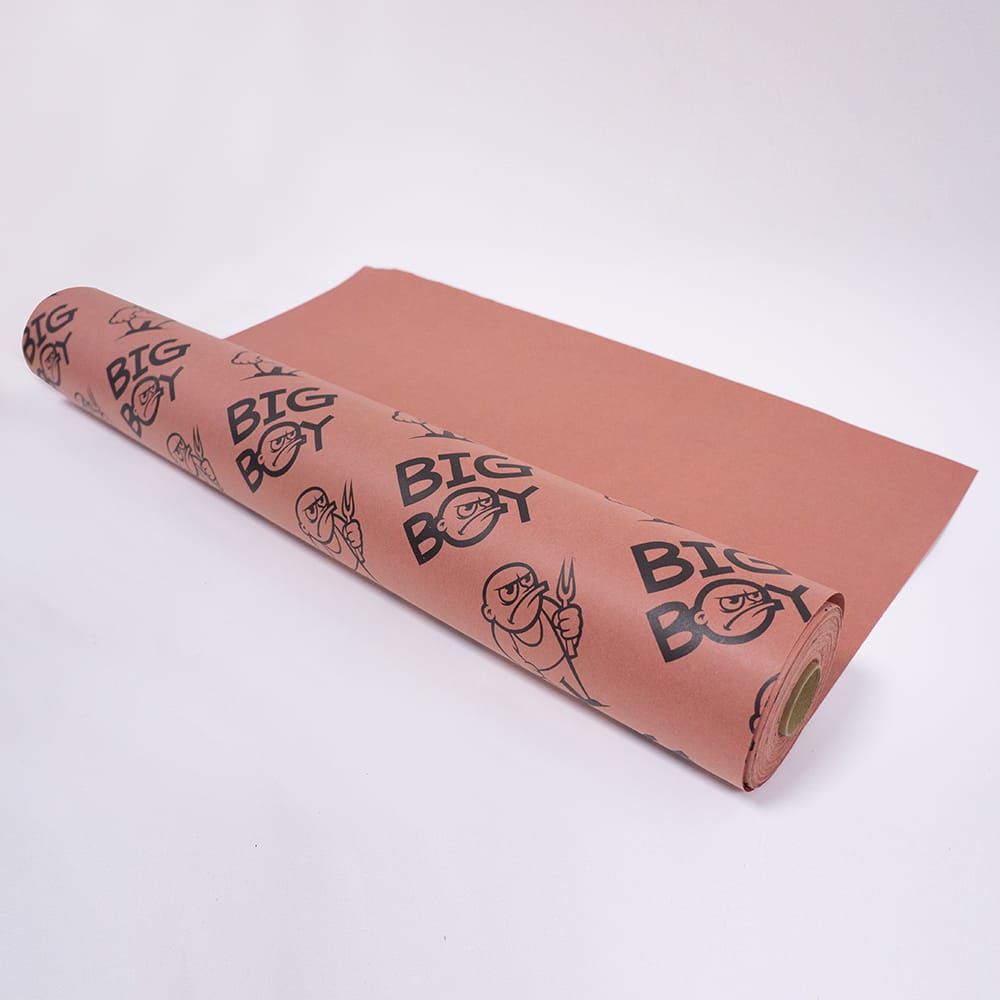Big Boy Barbecue Accessories > Food Preparation > Butcher Paper & Twine Big Boy Rose Gold Smoking Paper - 24" x 150'